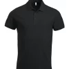 polo homme Clique Classic Lincoln Noir — vue de face