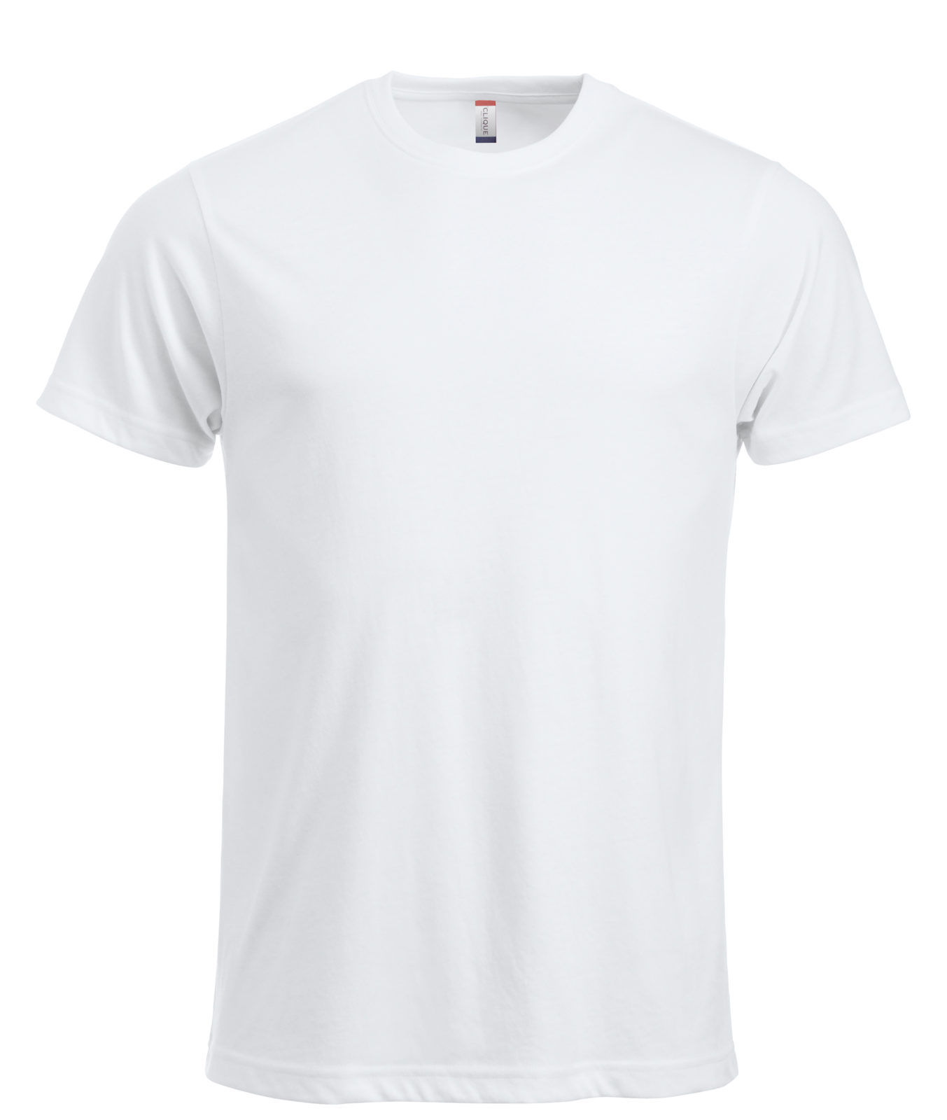 T-shirt homme Clique New Classic-T 160 g/m² – Blanc – vue de face