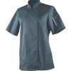 veste de cuisine femme ROBUR Unera Anthracite vue de face