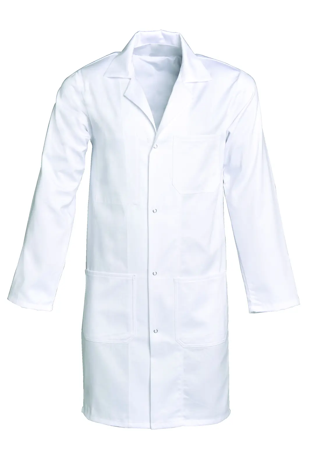 Blouse blanche 100 % coton SNV Julien, vue de face