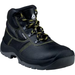 Chaussures de sécurité hautes JUMPER3 S1P Delta Plus : noir, vue trois quarts