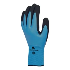Gant contre le froid THRYM VV736 Delta Plus bleu et noir, vue de dos