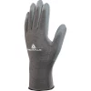 Gants tricot VE702PG Delta Plus gris, vue du dos