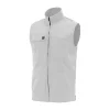 Gilet travail Lafont GRANIT blanc, vue de face