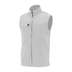 Gilet travail Lafont GRANIT blanc, vue de face