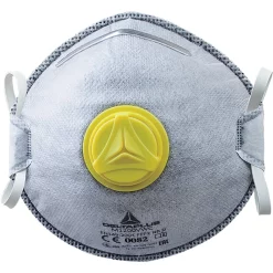 Masques antipoussières M1200VW FFP2 Delta Plus : gris, vue face