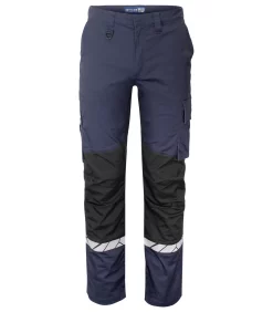 Pantalon de service ProJob 7507 Progression, marine/noir, vue de face