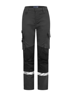 Pantalon de service femme ProJob 7511 Progression, gris/noir, vue de face