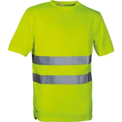 T-shirt haute visibilité COFRA VIEW, jaune, vue de face
