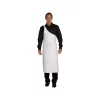 Tablier boucher blanc en coton Création Talbot PM9B
