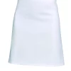 Tablier demi-chef SNV 105 × 55 cm blanc, vue de face