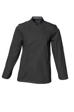 Veste de cuisine SNV Cookie noire à manches longues