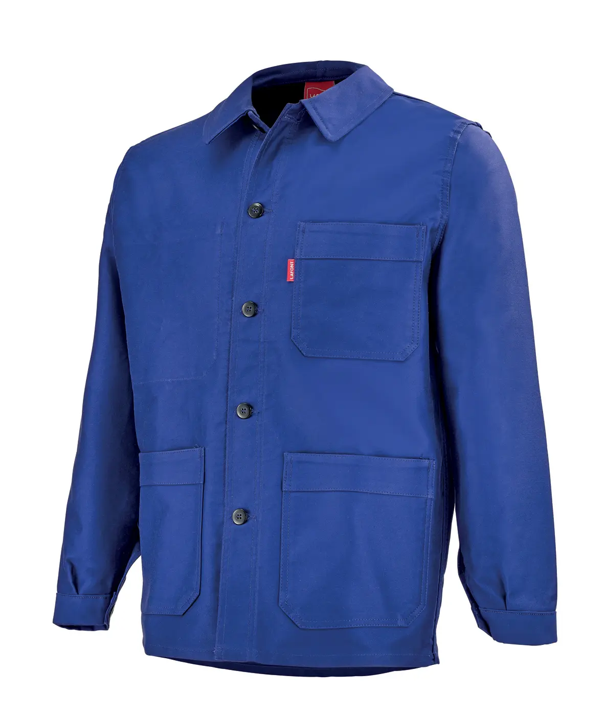 Veste FAUREL de travail en moleskine bleu marine – Lafont