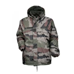 Coupe-vent Tempête Idaho 1308 camouflage Centre Europe avec capuche, vue de face