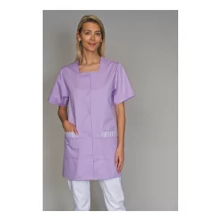 Blouse SNV DONNA — lilas, portée, vue de face