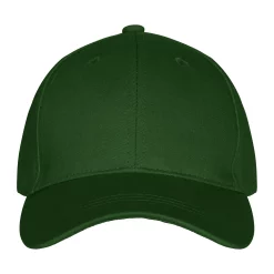 Casquette Clique Classic Cap, coloris vert bouteille, vue de face