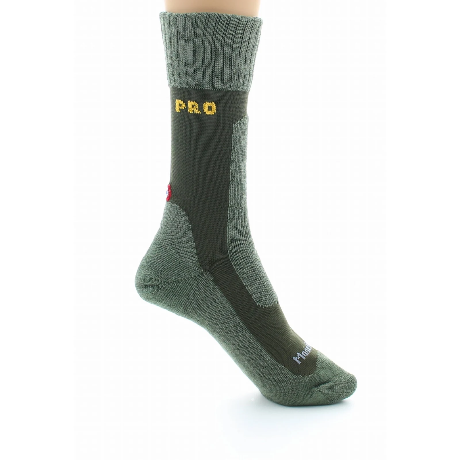 Chaussettes de travail Perrin PRO coton, coloris kaki, vue 1