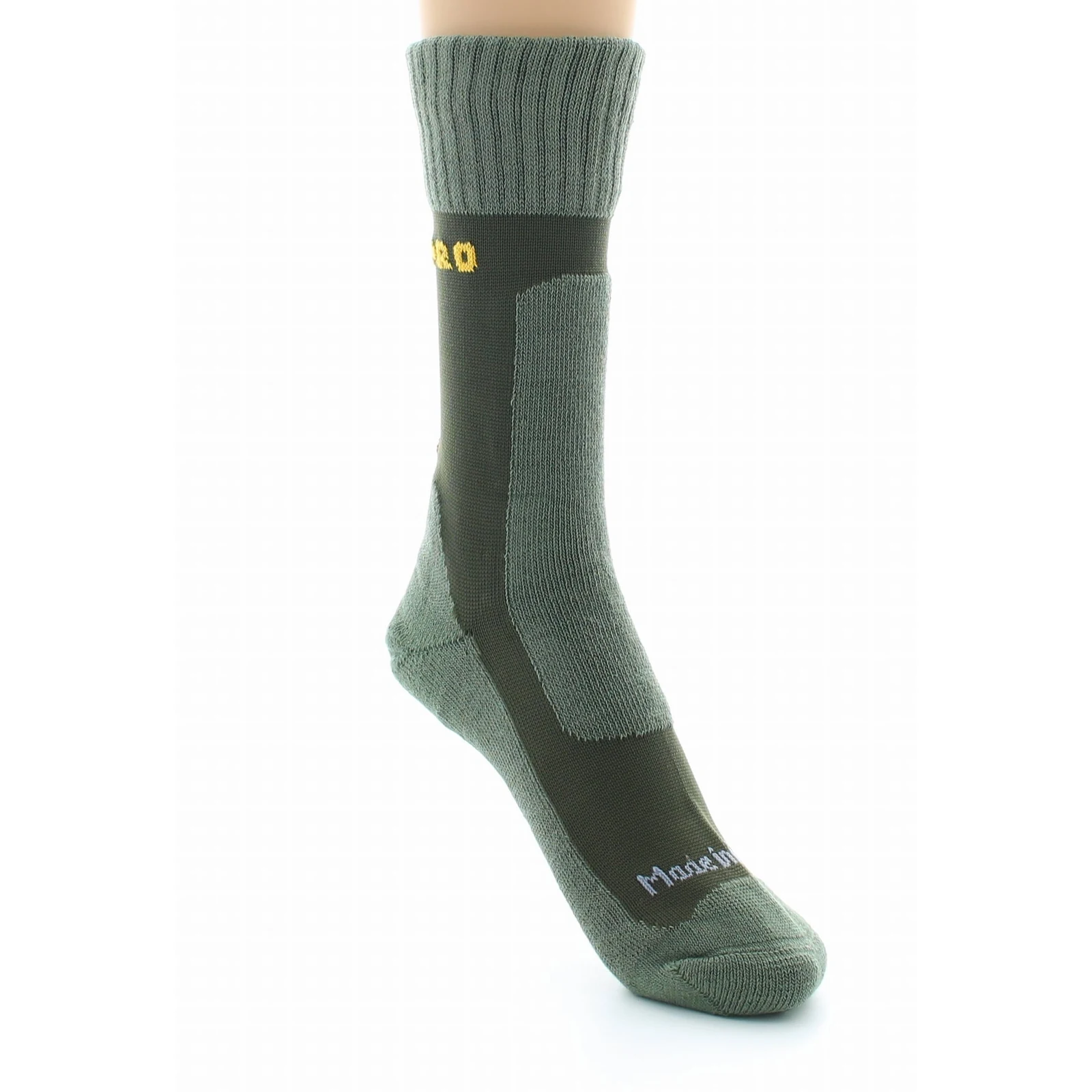 Chaussettes de travail Perrin PRO coton, coloris kaki, vue 2