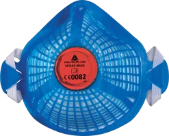 Coque bleue Delta Plus SPIDERMASK P3 avec élément filtrant