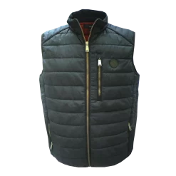 Gilet matelassé Easyline DANSTER — Nuit, vue de face