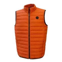 Gilet matelassé Easyline DIESEL — Brique, vue de face