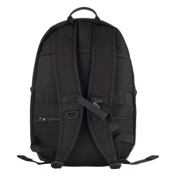 Sac à dos ordinateur Clique 2.0 Backpack noir, vue de dos et bretelles